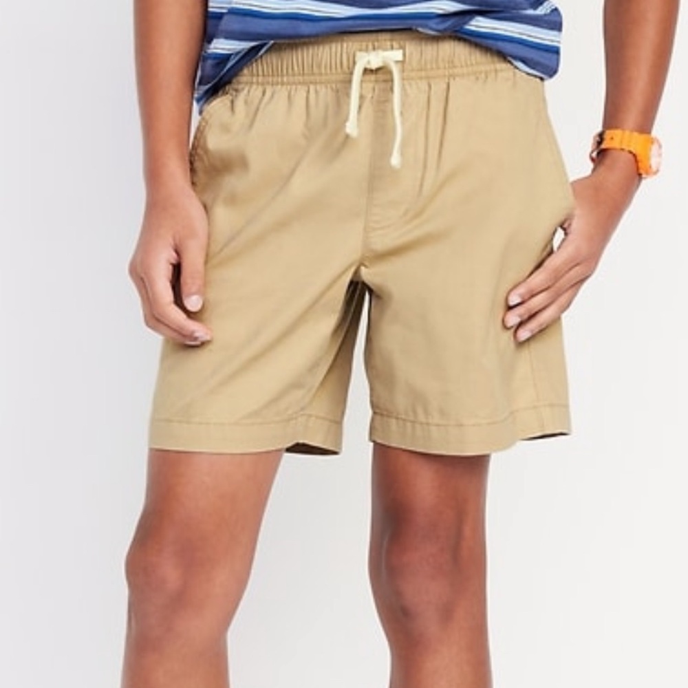 Boys above the knee twill shorts